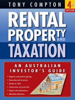 Rental Property and Taxation - ebook